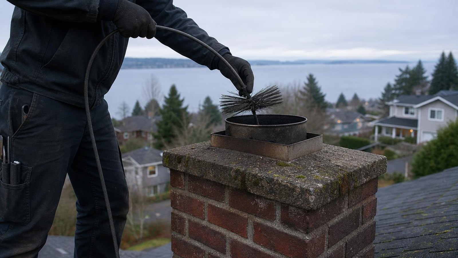 Local chimney sweep & inspection for Mukilteo homes